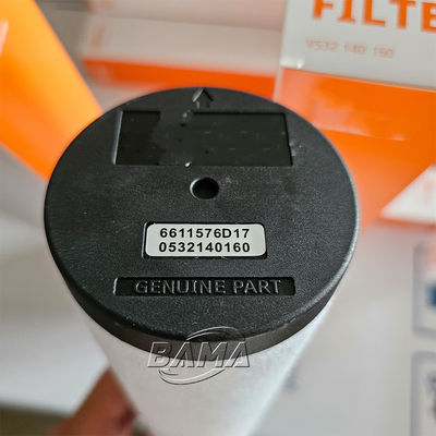 Videountersuchung durch Vakuumpumpe Ölnebeltrennung Filterelement 0532140160