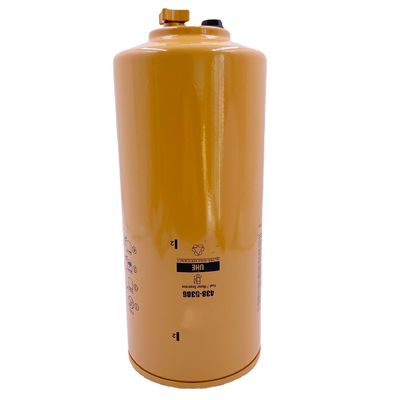 Glasfaserkernkomponenten Brennstoffwassertrennfilter 438-5386 für schwere Geräte