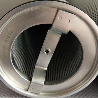 Glasfaserkernkomponenten Pumpenfahrzeug hydraulischer Ölfilter 416341 zur Ölfiltration