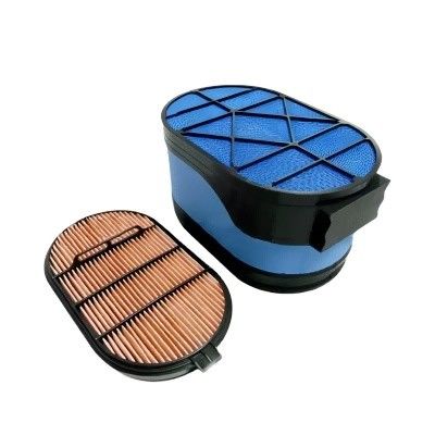 6 mm hohe Baggerluftfilter P608667 für die Leistung in der Produktionsanlage