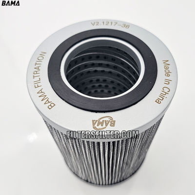 V2.1217-36 Rückkehrölfilter für schwere Anlagen mit 8 bar Max. Will. Differenzdruck